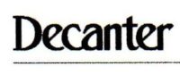 DECANTER